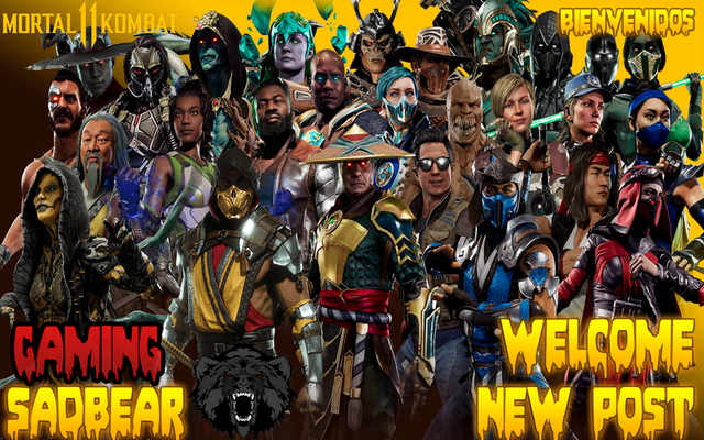 Mortal Kombat 11 Todos los personajes del primer kombat
